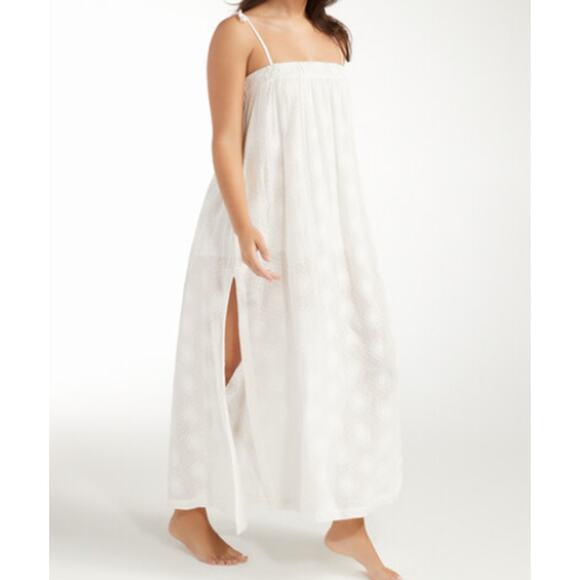 Hermoza Dresses & Skirts - Sundance Catalog Hermoza Susanna Cinched Eyelet Maxi Dress Medium $138 NWT